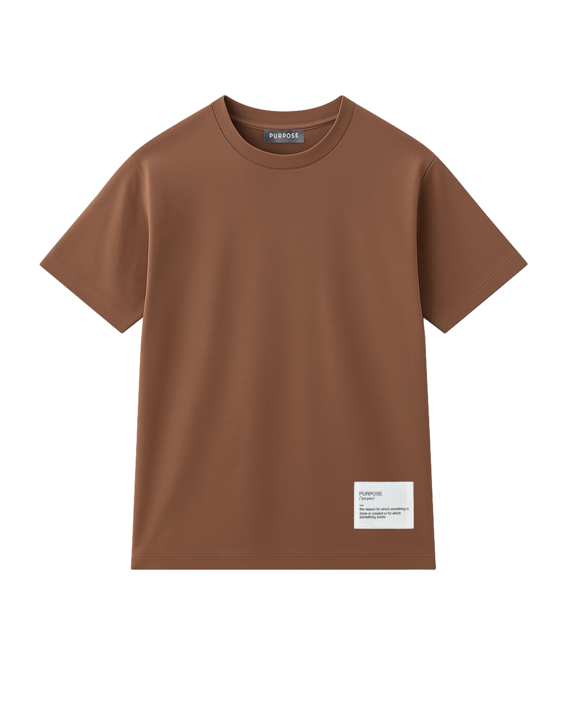 Brown (Taupe) Summer Set T-shirt + Shorts