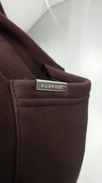 Purpose Essential Hoodie — Brown