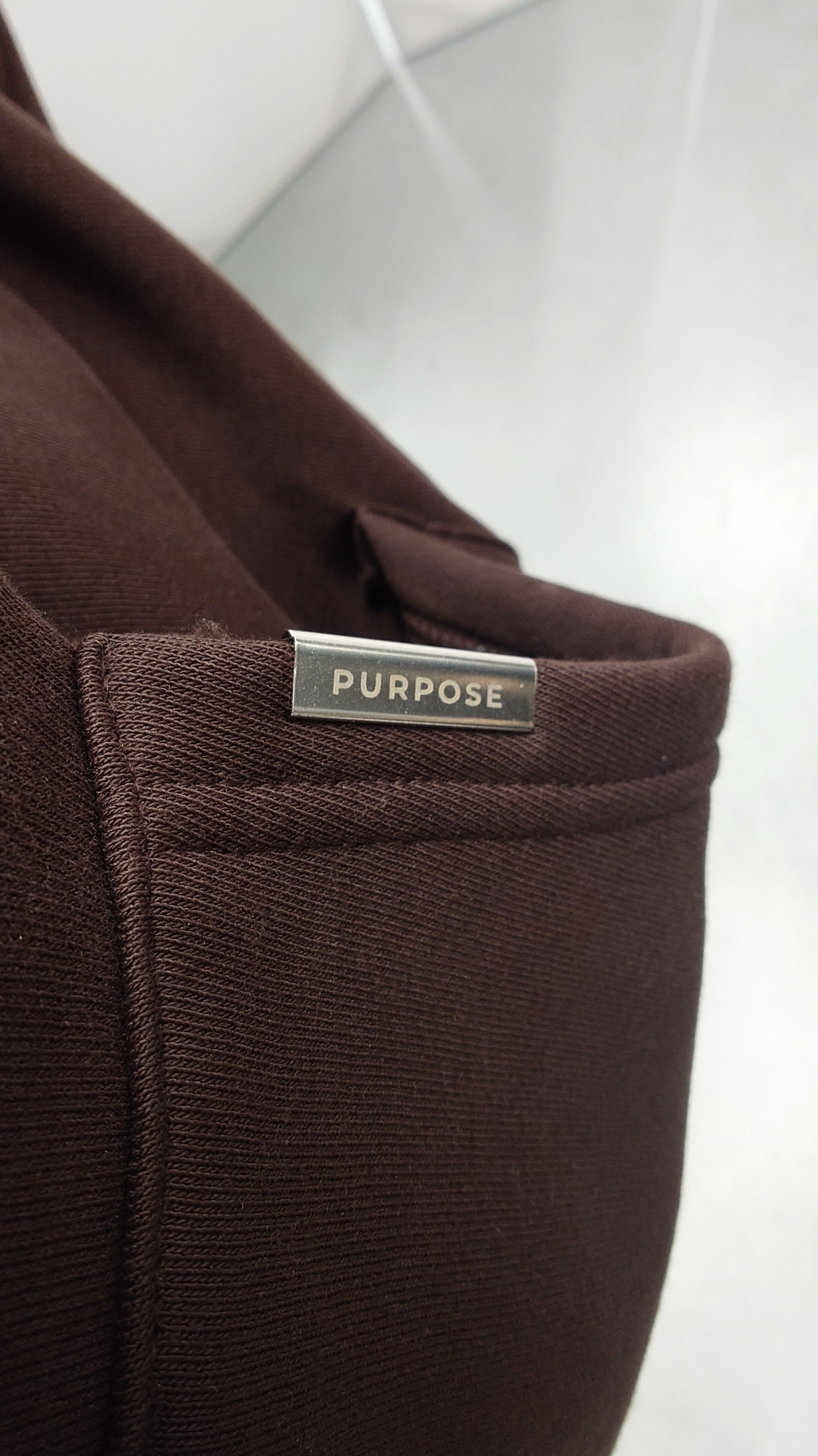Purpose Essential Hoodie — Brown