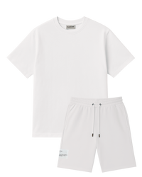 White Summer Set T-shirt + Shorts