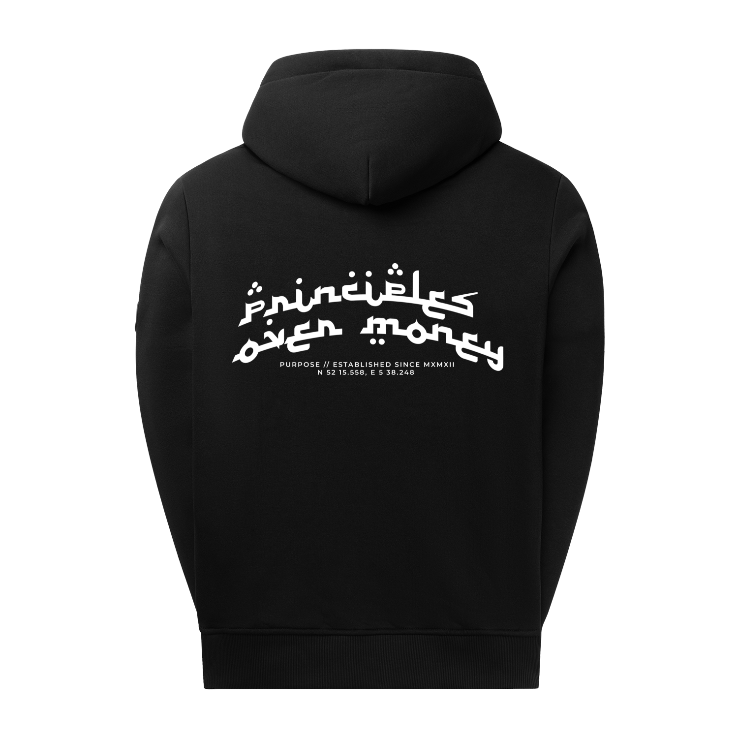 Principles over money (ARABIC) - Hoodie
