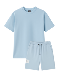 Baby Blue Summer Set T-shirt + Shorts