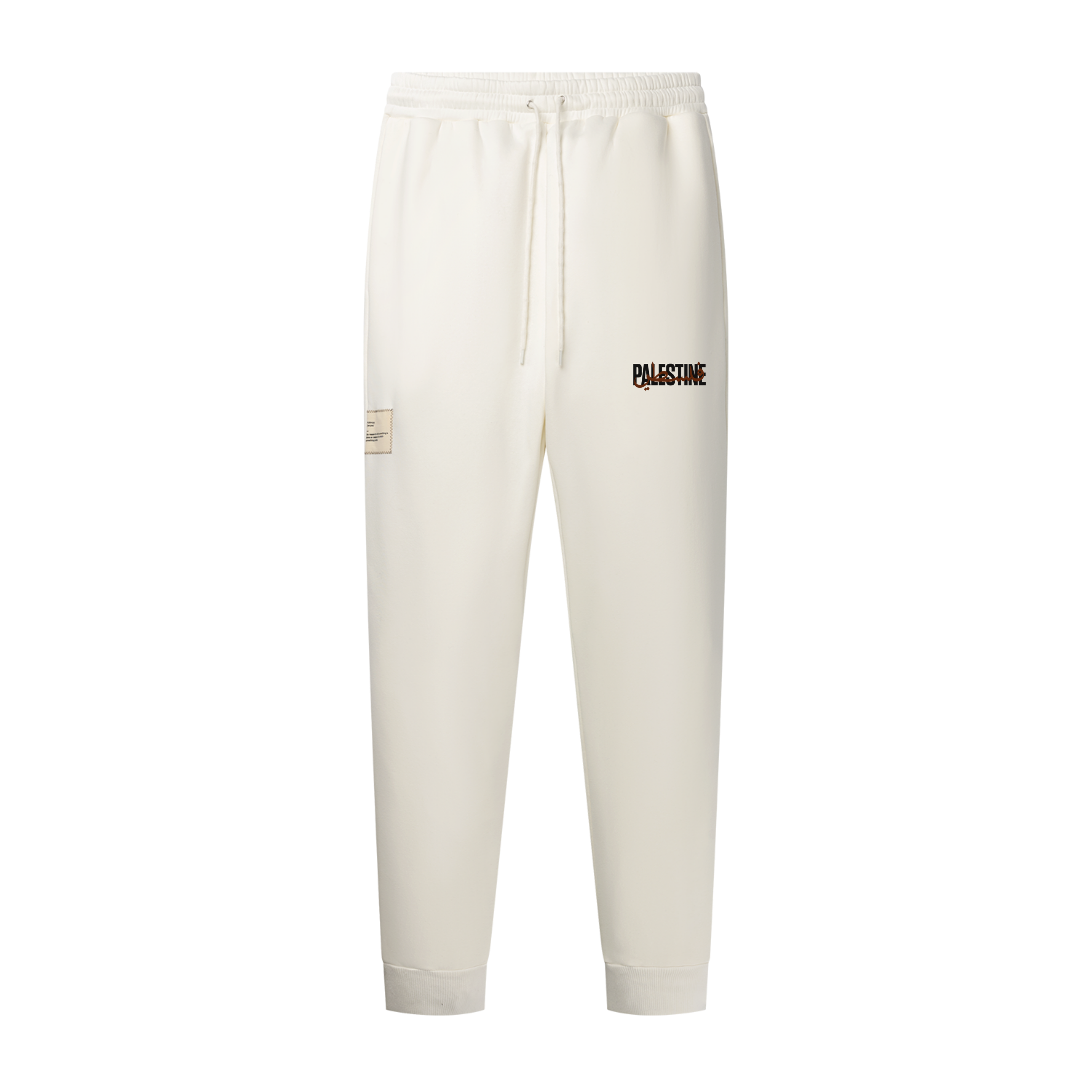 Pantalon blanc PALESTINE