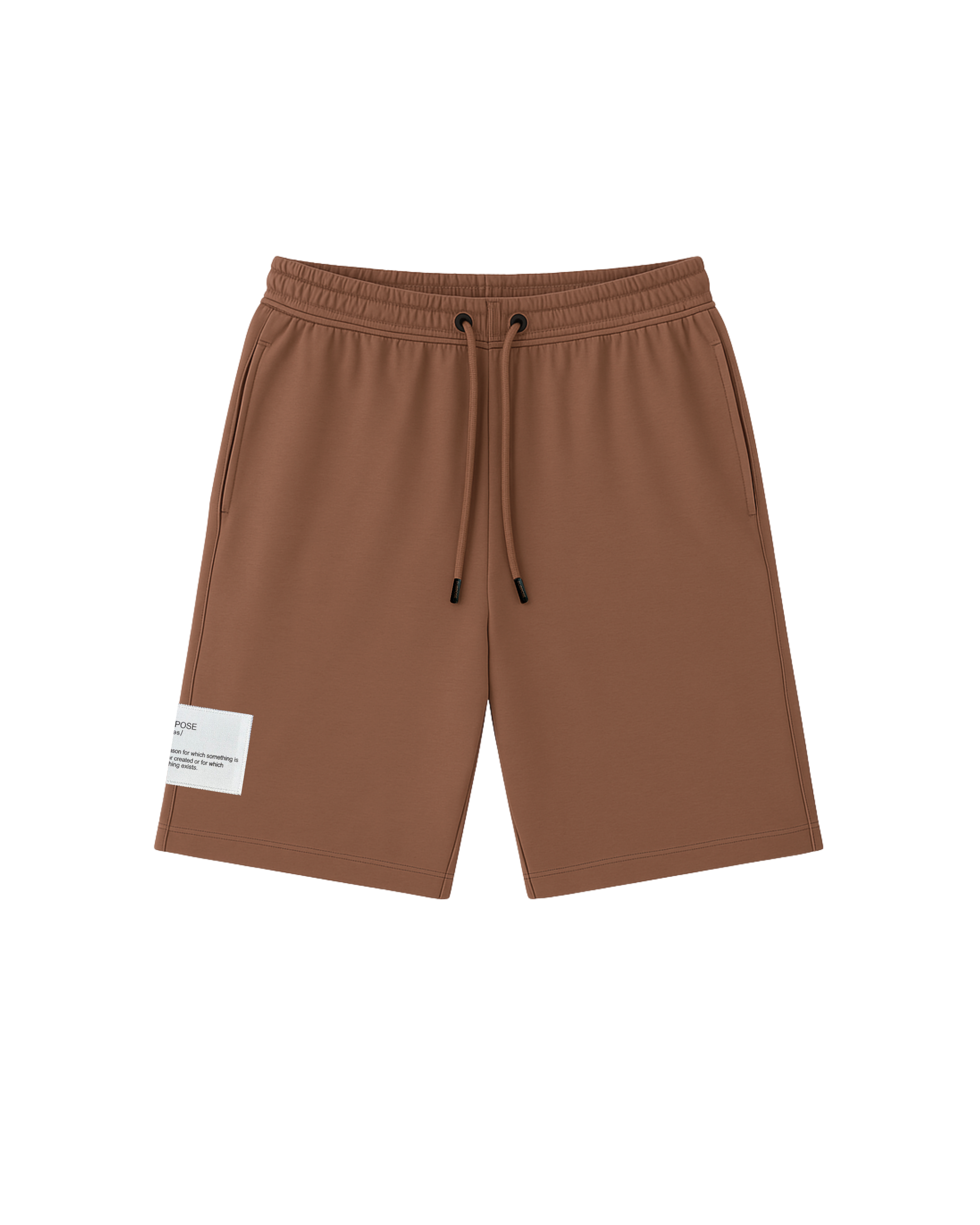 Brown (Taupe) Summer Set T-shirt + Shorts