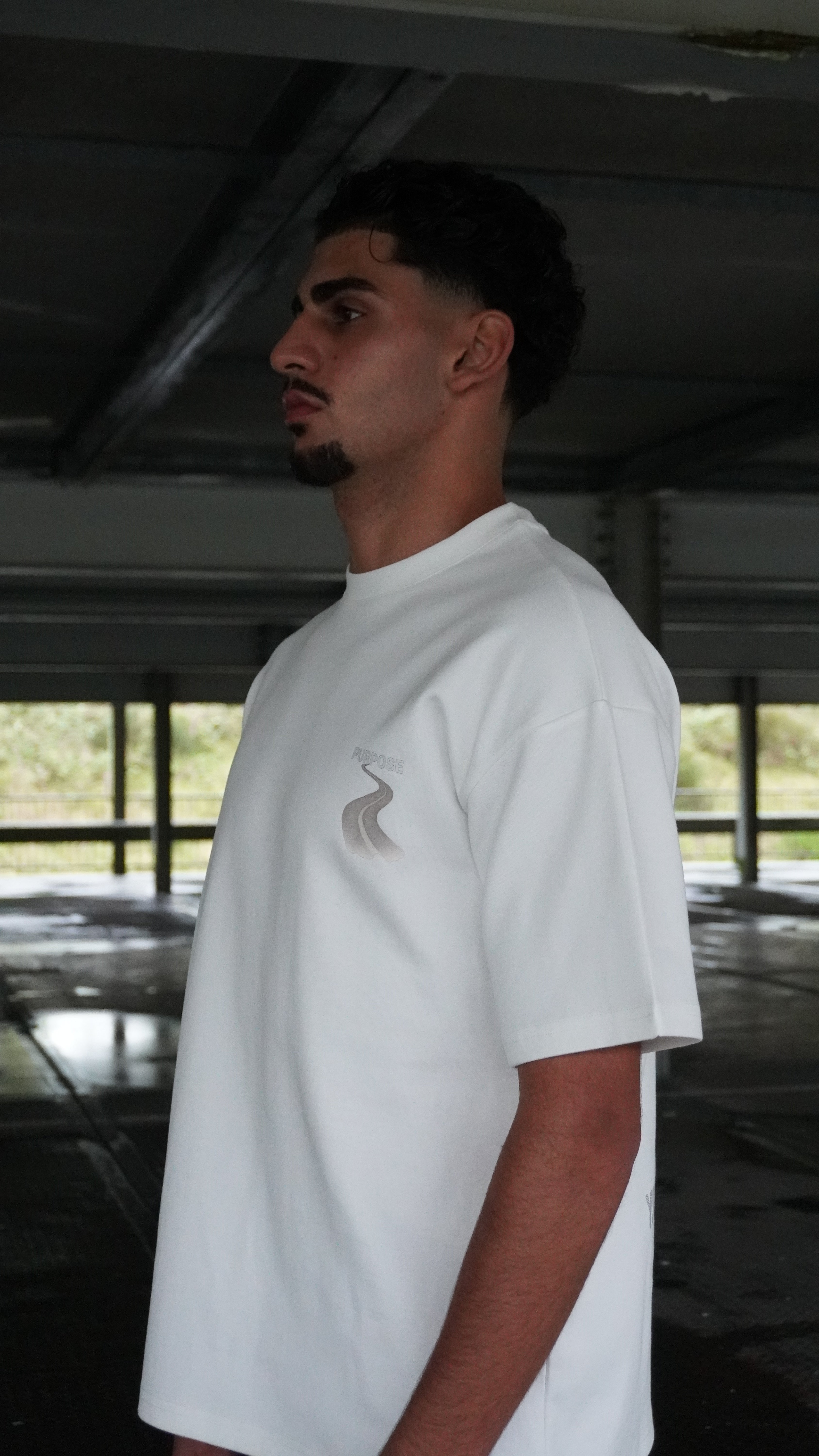 Trust the Path - White PURPOSE T-shirt (300 GSM)