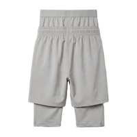 NEUE Graue 3-in-1 Halal Sportshorts