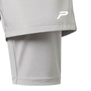 NEUE Graue 3-in-1 Halal Sportshorts