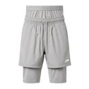 NEUE Graue 3-in-1 Halal Sportshorts