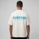 BLUE PURPOSE ESSENTIALS WHITE T-SHIRT
