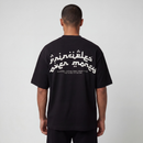 T-shirt oversized noir Principles Arabic