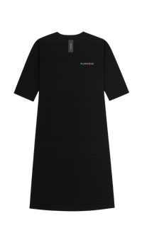 BLACK ABAYA - PALESTINE/WATERMELON