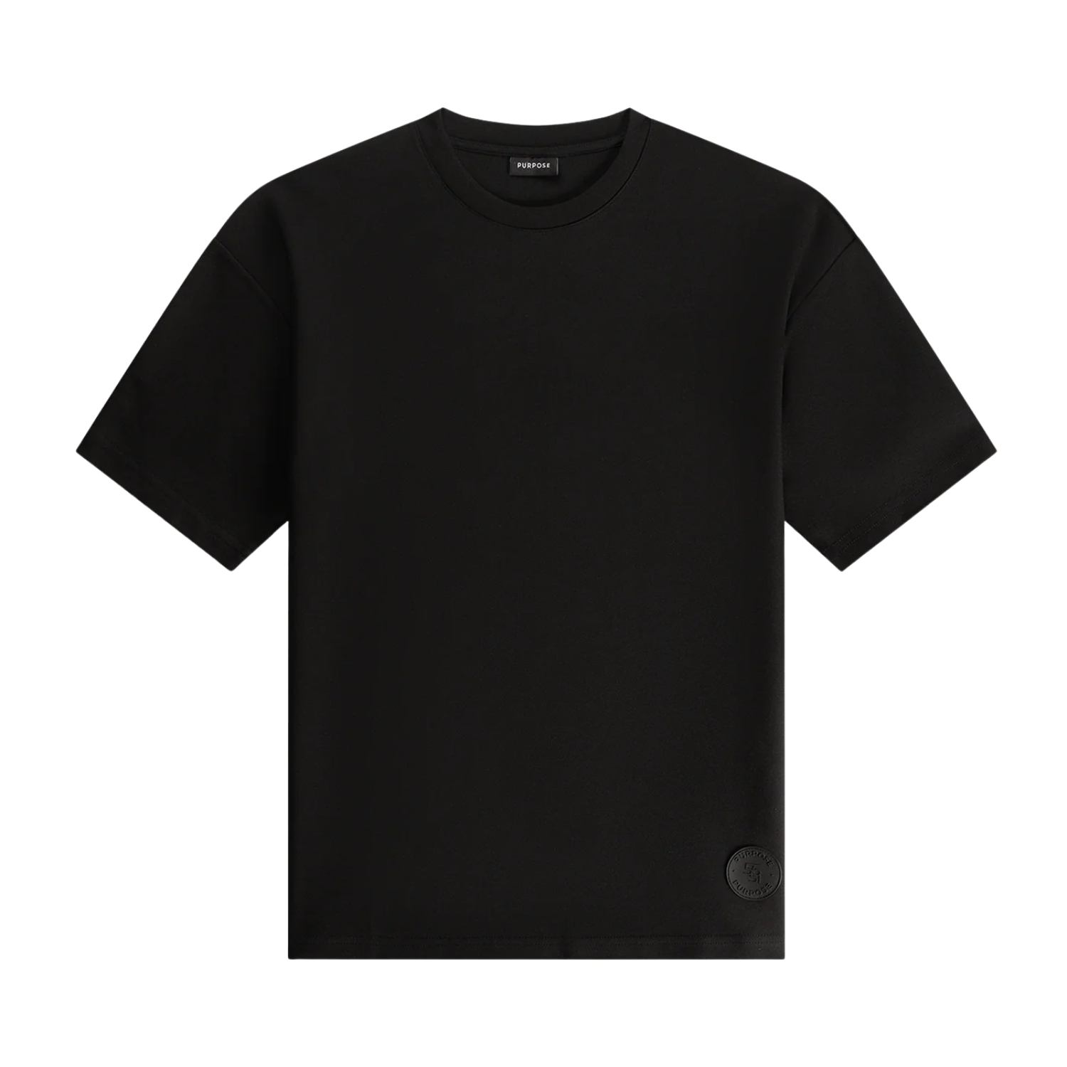 PURPOSE Basic Black - Oversized T-shirt