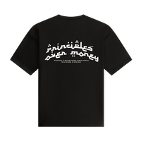 Principles Arabic - Oversized T-shirt - Black 300GSM