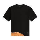 Unknown in the world - Oversized T-shirt - Black 300GSM