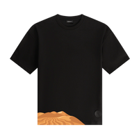 Unknown in the world - Oversized T-shirt - Black 300GSM