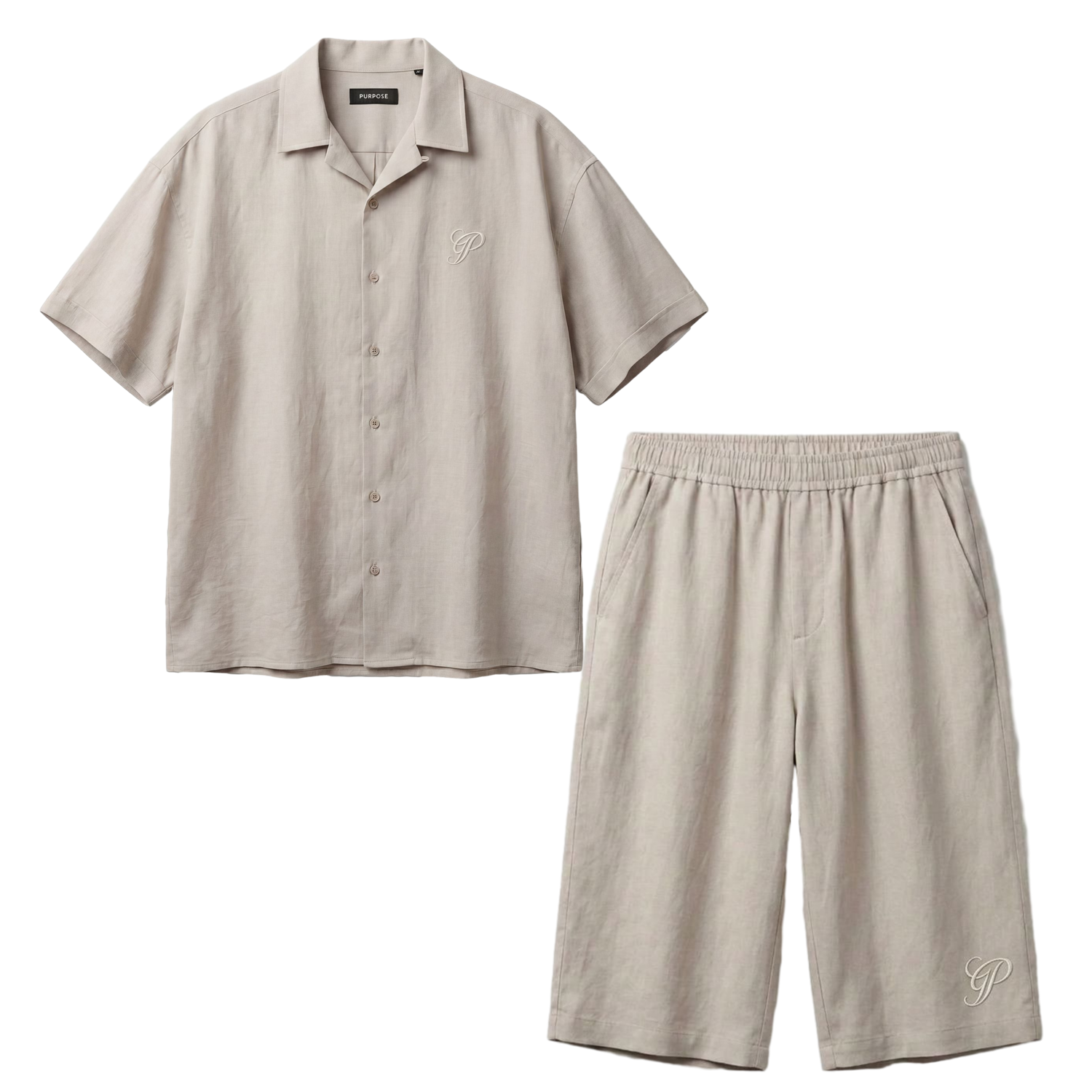 Nouvel ensemble d'été beige