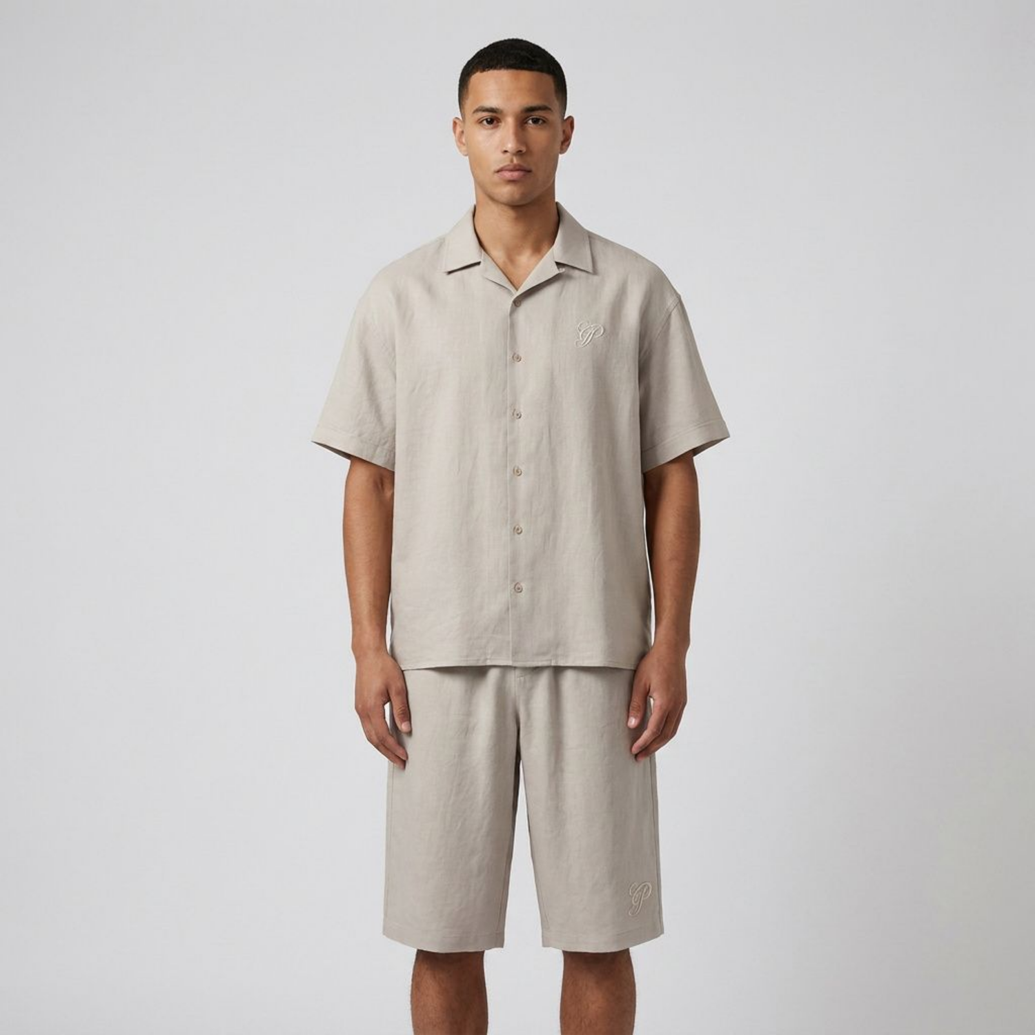 Nouvel ensemble d'été beige