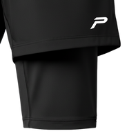 Pre-order NEW BLACK 3-in-1 halal activewear shorts